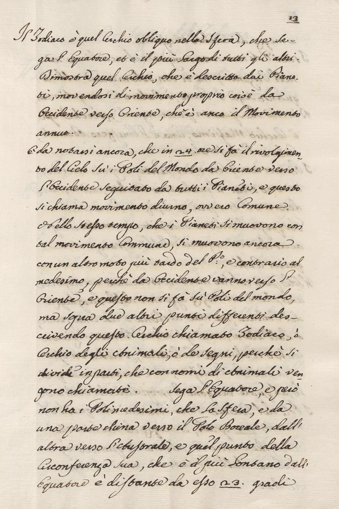 An illustration from Della sfera, leaf 15