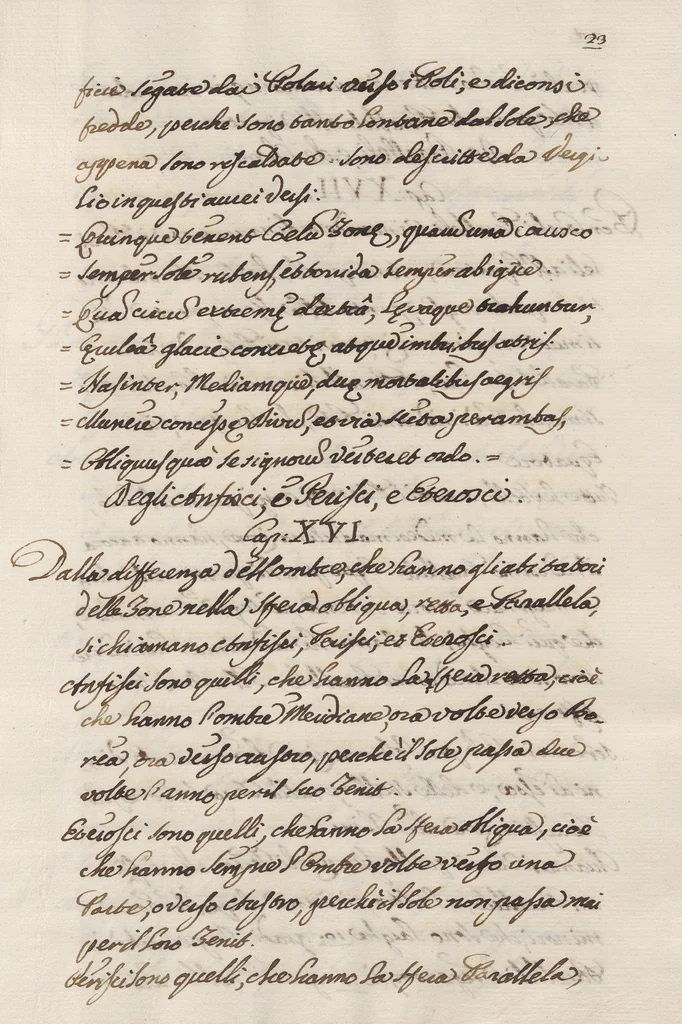 An illustration from Della sfera, leaf 25