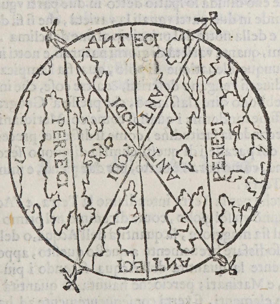 An illustration from Della sfera mondiale, 1626, leaf 125
