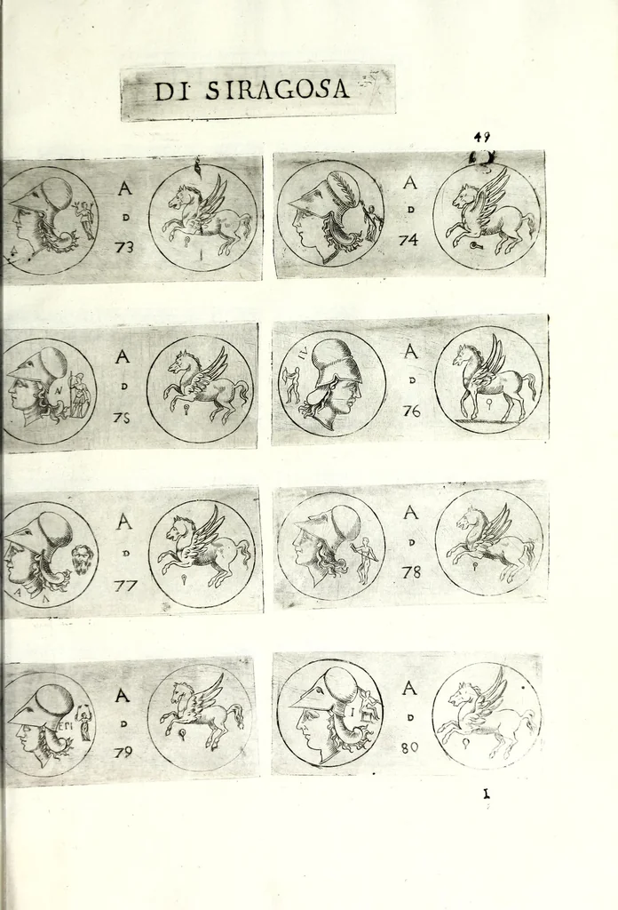 An illustration from Della Sicilia di Filippo Parvta descritta con medaglie, parte prima, 1612, leaf 113