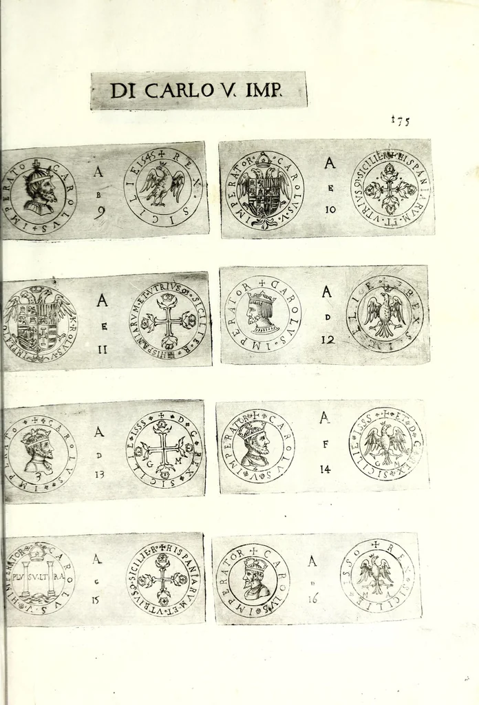 An illustration from Della Sicilia di Filippo Parvta descritta con medaglie, parte prima, 1612, leaf 365
