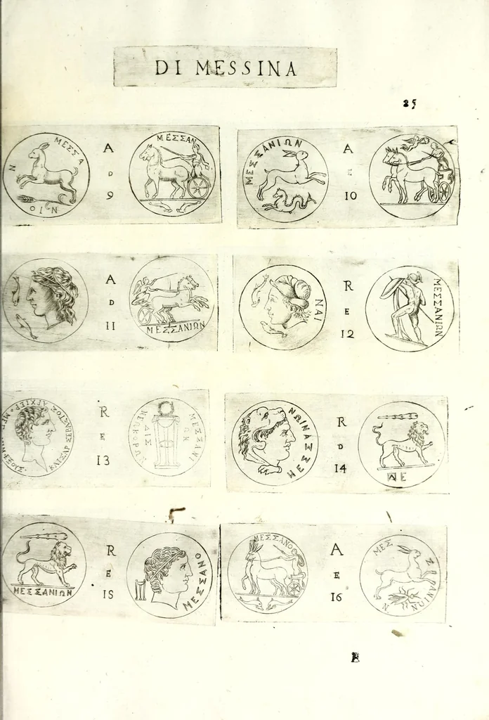 An illustration from Della Sicilia di Filippo Parvta descritta con medaglie, parte prima, 1612, leaf 65