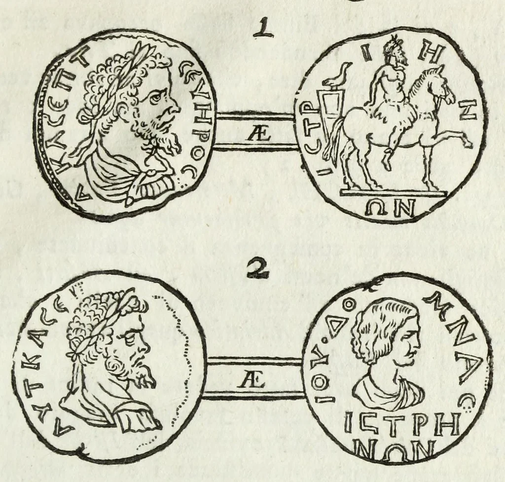 An illustration from Della spedizione degli argonauti in Colco, libri quattro. In cui varj punti si dilucidano intorno alla navigazione, all'astronomia, alla cronologia, e alla geografia degli antichi, 1745, leaf 157