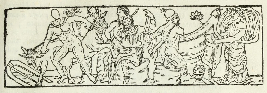 An illustration from Della spedizione degli argonauti in Colco, libri quattro. In cui varj punti si dilucidano intorno alla navigazione, all'astronomia, alla cronologia, e alla geografia degli antichi, 1745, leaf 93