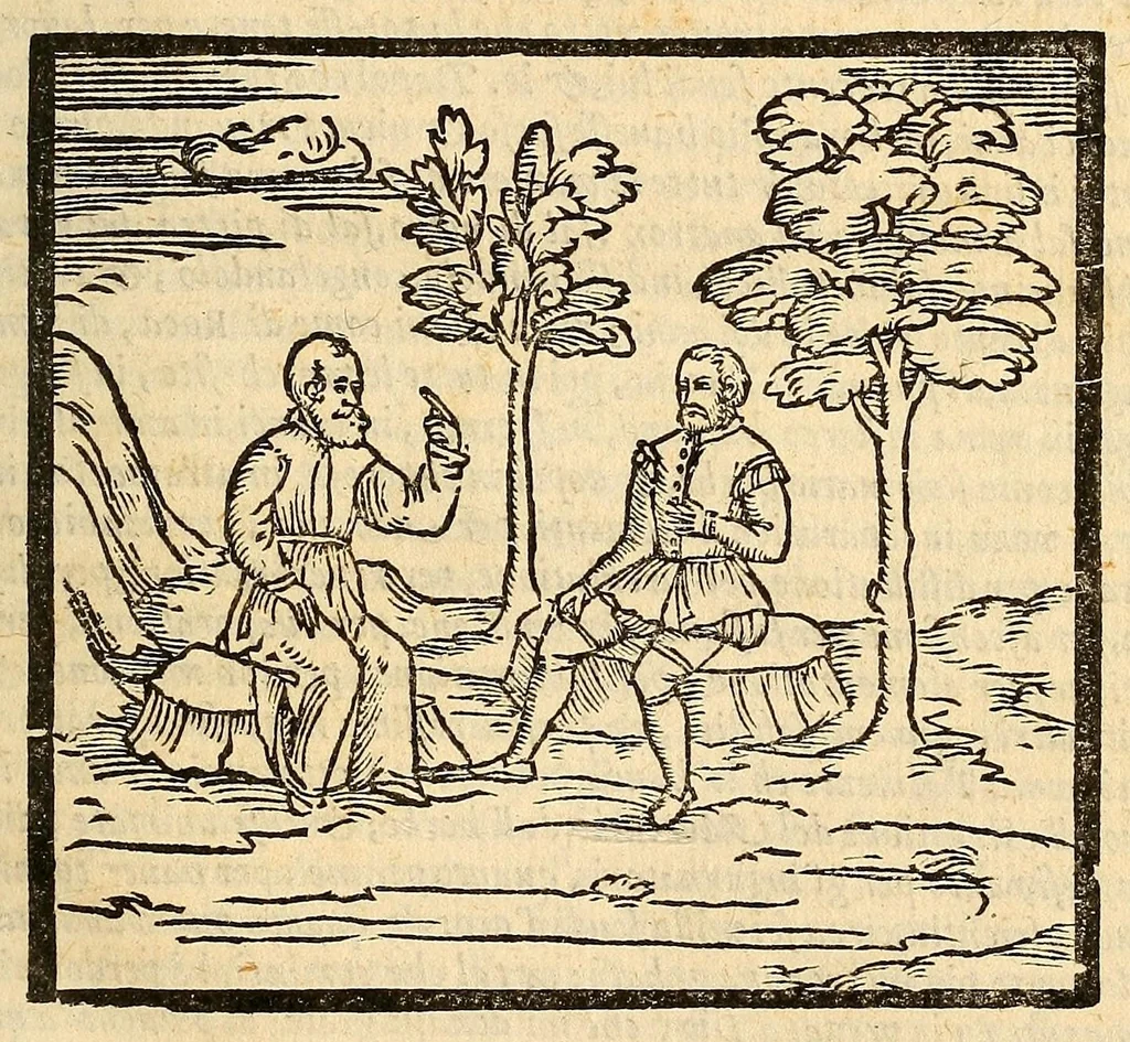 An illustration from Della tramutatione metallica sogni tre, 1599, leaf 43
