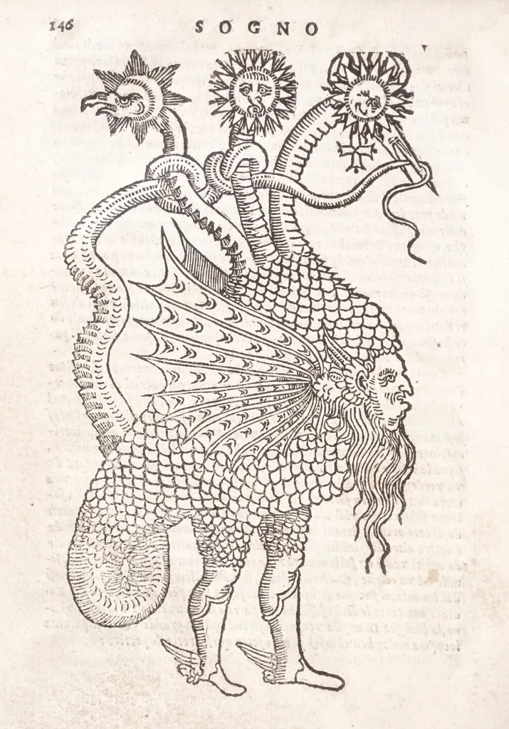 An illustration from Della tramutatione metallica sogni tre, 1599, leaf 166