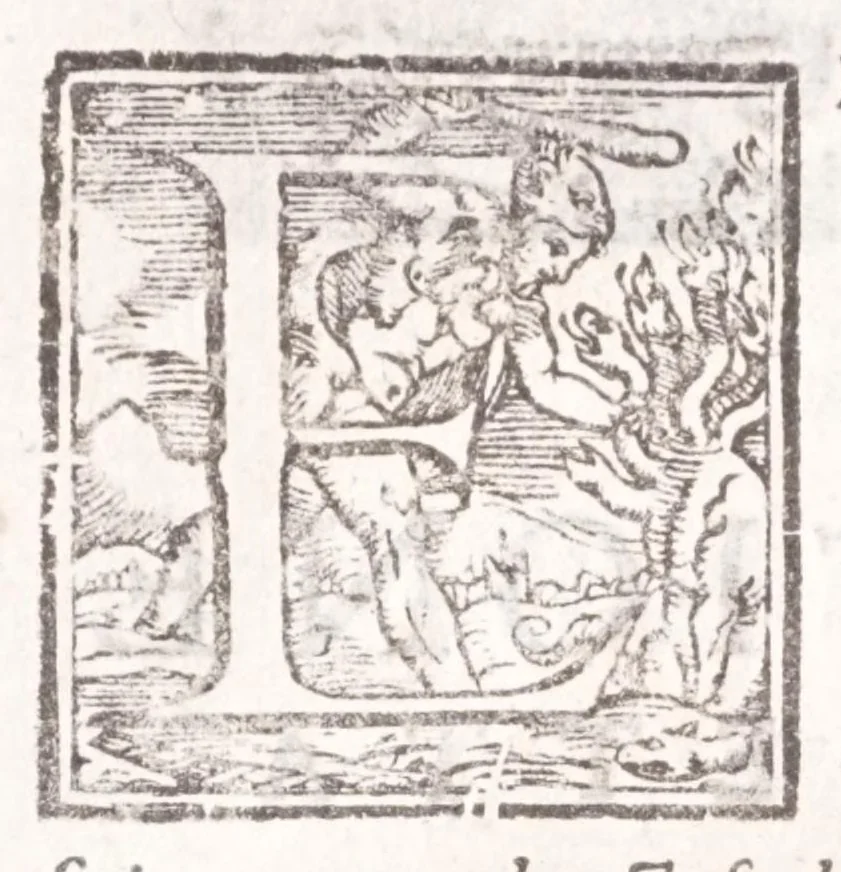 An illustration from Della tramutatione metallica sogni tre, 1599, leaf 22