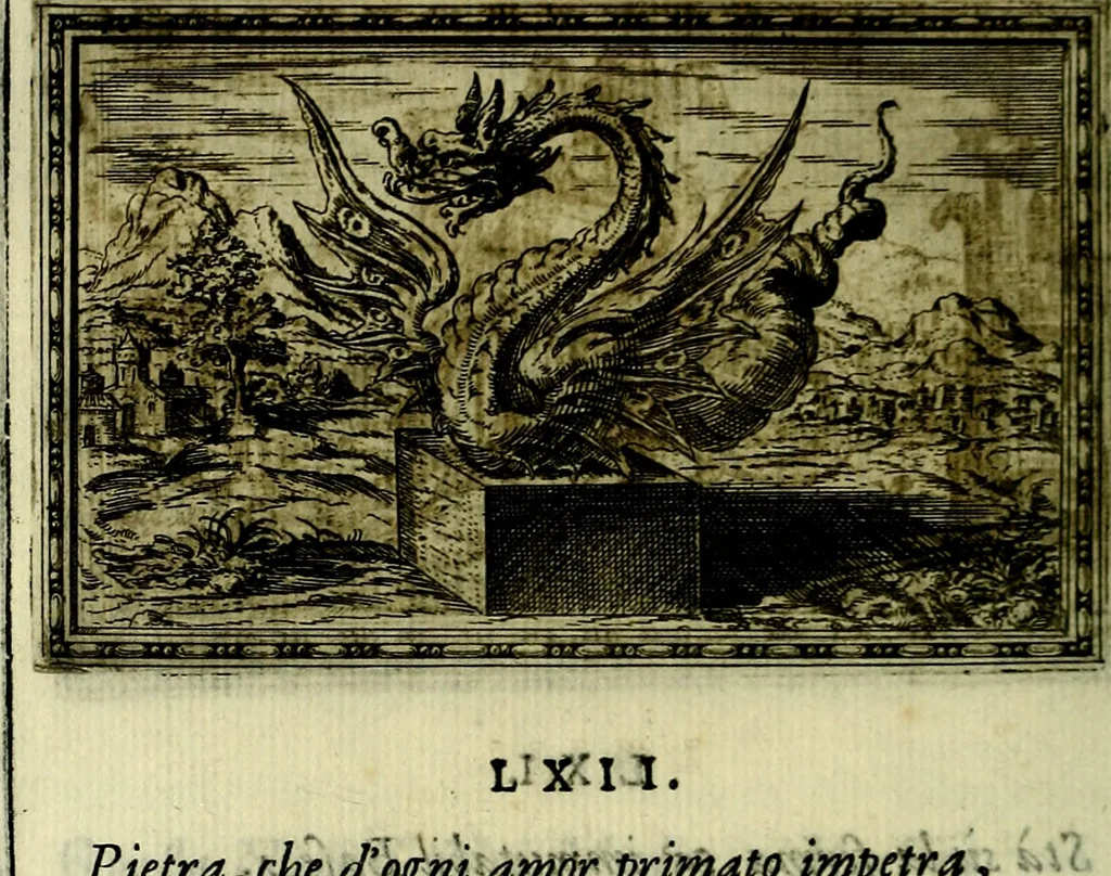 An illustration from Delle allusioni, imprese, et emblemi del Sig. Principio Fabricii da Teramo sopra la vita, opere, et attioni di Gregorio XIII Pontefice Massimo libri VI .., 1588, leaf 117