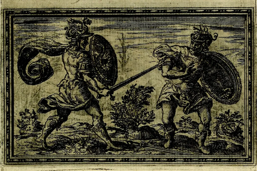 An illustration from Delle allusioni, imprese, et emblemi del Sig. Principio Fabricii da Teramo sopra la vita, opere, et attioni di Gregorio XIII Pontefice Massimo libri VI .., 1588, leaf 148