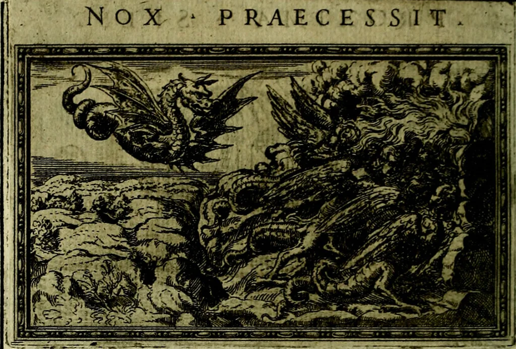 An illustration from Delle allusioni, imprese, et emblemi del Sig. Principio Fabricii da Teramo sopra la vita, opere, et attioni di Gregorio XIII Pontefice Massimo libri VI .., 1588, leaf 161