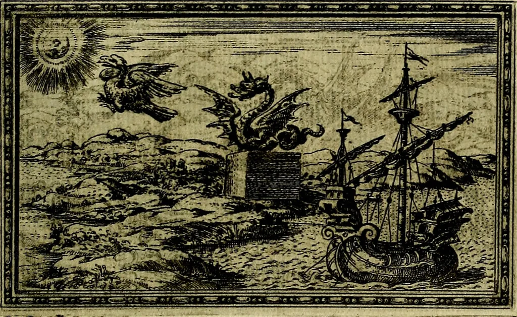 An illustration from Delle allusioni, imprese, et emblemi del Sig. Principio Fabricii da Teramo sopra la vita, opere, et attioni di Gregorio XIII Pontefice Massimo libri VI .., 1588, leaf 162
