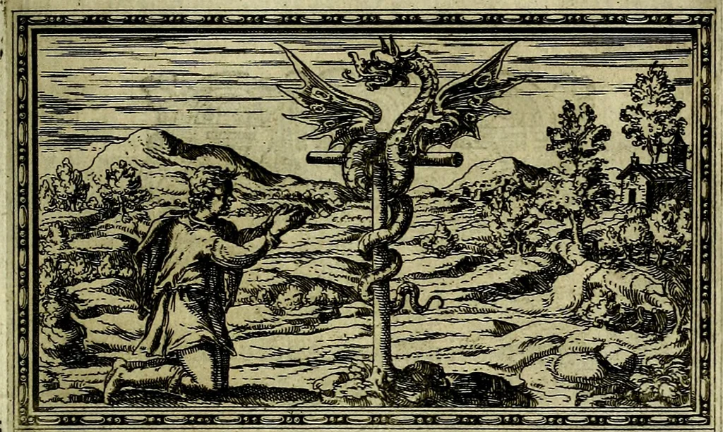 An illustration from Delle allusioni, imprese, et emblemi del Sig. Principio Fabricii da Teramo sopra la vita, opere, et attioni di Gregorio XIII Pontefice Massimo libri VI .., 1588, leaf 170