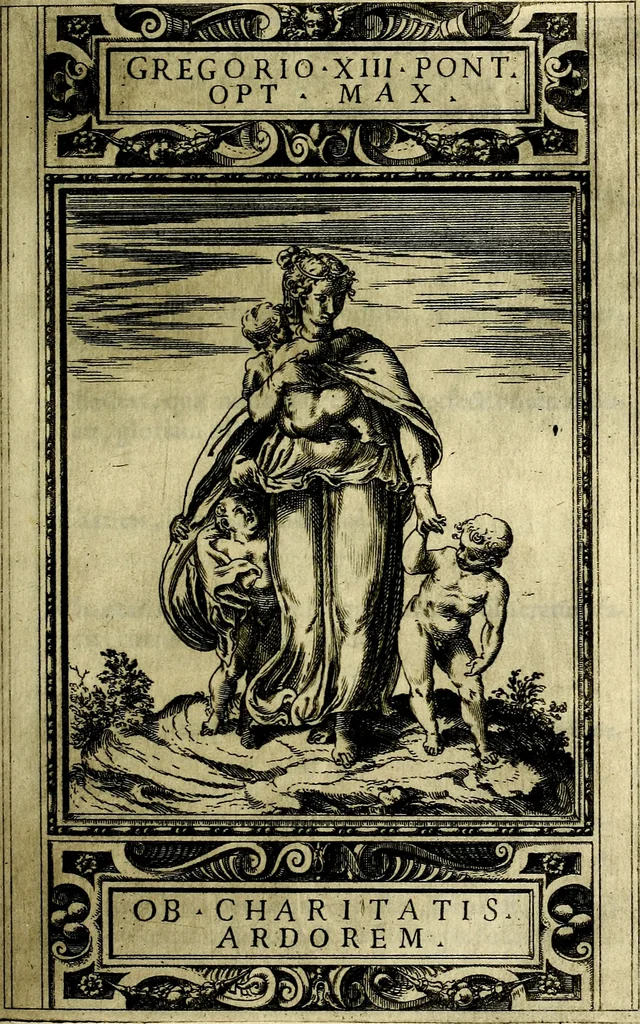 An illustration from Delle allusioni, imprese, et emblemi del Sig. Principio Fabricii da Teramo sopra la vita, opere, et attioni di Gregorio XIII Pontefice Massimo libri VI .., 1588, leaf 172