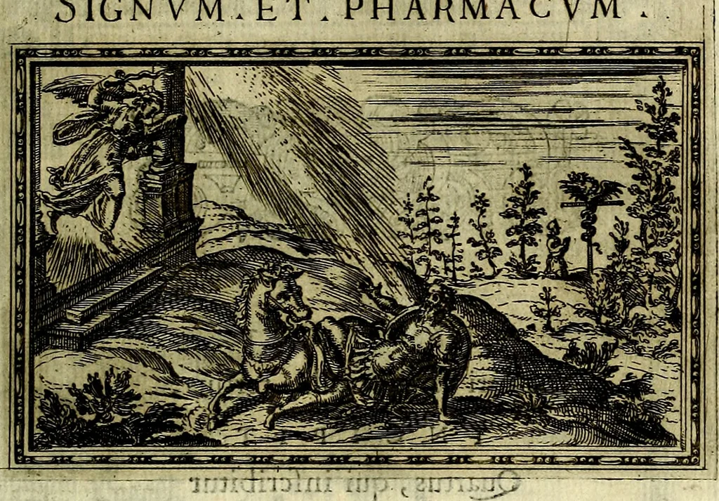An illustration from Delle allusioni, imprese, et emblemi del Sig. Principio Fabricii da Teramo sopra la vita, opere, et attioni di Gregorio XIII Pontefice Massimo libri VI .., 1588, leaf 186