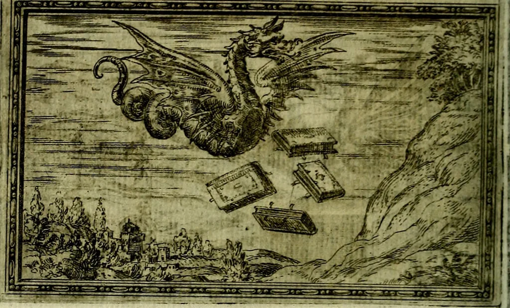 An illustration from Delle allusioni, imprese, et emblemi del Sig. Principio Fabricii da Teramo sopra la vita, opere, et attioni di Gregorio XIII Pontefice Massimo libri VI .., 1588, leaf 195