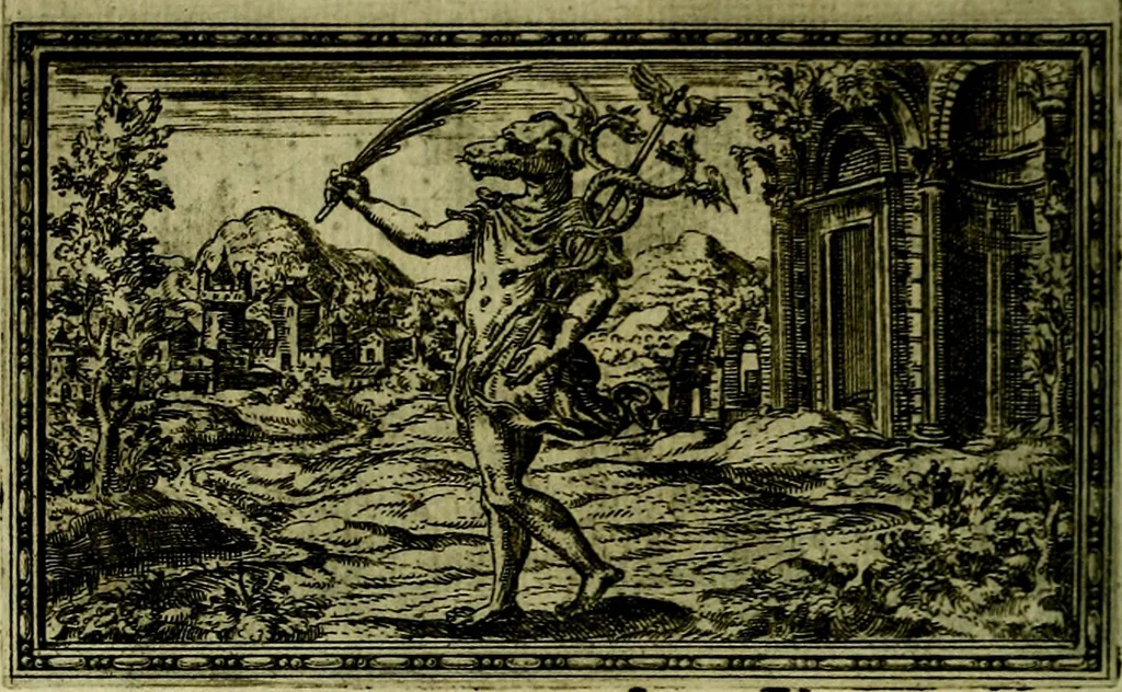 An illustration from Delle allusioni, imprese, et emblemi del Sig. Principio Fabricii da Teramo sopra la vita, opere, et attioni di Gregorio XIII Pontefice Massimo libri VI .., 1588, leaf 215