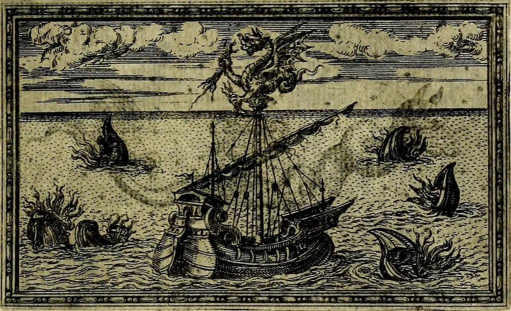 An illustration from Delle allusioni, imprese, et emblemi del Sig. Principio Fabricii da Teramo sopra la vita, opere, et attioni di Gregorio XIII Pontefice Massimo libri VI .., 1588, leaf 232