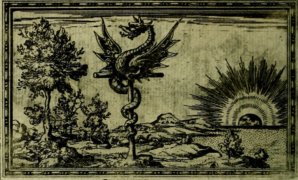 An illustration from Delle allusioni, imprese, et emblemi del Sig. Principio Fabricii da Teramo sopra la vita, opere, et attioni di Gregorio XIII Pontefice Massimo libri VI .., 1588, leaf 237