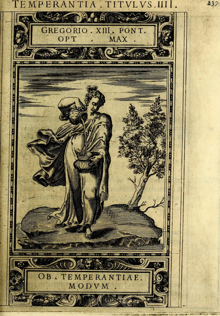 An illustration from Delle allusioni, imprese, et emblemi del Sig. Principio Fabricii da Teramo sopra la vita, opere, et attioni di Gregorio XIII Pontefice Massimo libri VI .., 1588, leaf 258