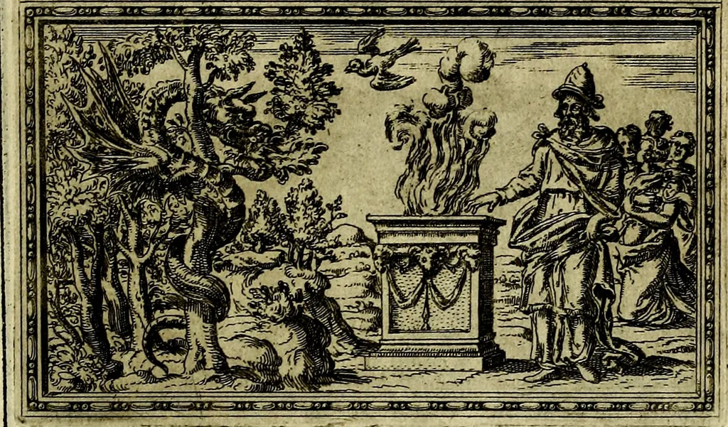 An illustration from Delle allusioni, imprese, et emblemi del Sig. Principio Fabricii da Teramo sopra la vita, opere, et attioni di Gregorio XIII Pontefice Massimo libri VI .., 1588, leaf 264