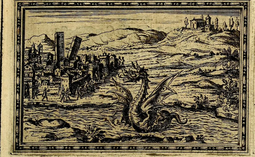 An illustration from Delle allusioni, imprese, et emblemi del Sig. Principio Fabricii da Teramo sopra la vita, opere, et attioni di Gregorio XIII Pontefice Massimo libri VI .., 1588, leaf 28