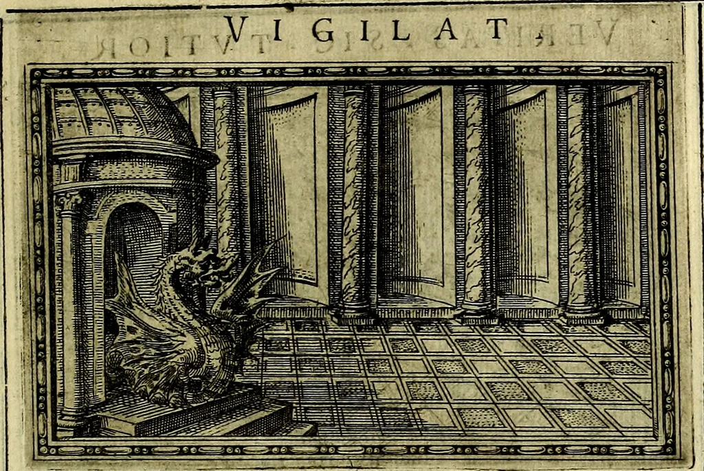 An illustration from Delle allusioni, imprese, et emblemi del Sig. Principio Fabricii da Teramo sopra la vita, opere, et attioni di Gregorio XIII Pontefice Massimo libri VI .., 1588, leaf 282