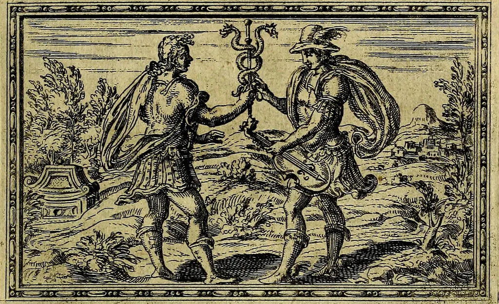 An illustration from Delle allusioni, imprese, et emblemi del Sig. Principio Fabricii da Teramo sopra la vita, opere, et attioni di Gregorio XIII Pontefice Massimo libri VI .., 1588, leaf 296