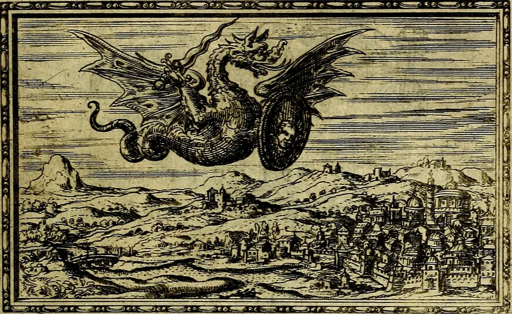 An illustration from Delle allusioni, imprese, et emblemi del Sig. Principio Fabricii da Teramo sopra la vita, opere, et attioni di Gregorio XIII Pontefice Massimo libri VI .., 1588, leaf 302