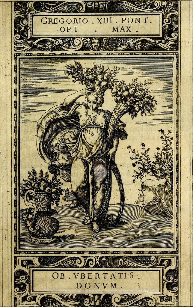 An illustration from Delle allusioni, imprese, et emblemi del Sig. Principio Fabricii da Teramo sopra la vita, opere, et attioni di Gregorio XIII Pontefice Massimo libri VI .., 1588, leaf 304