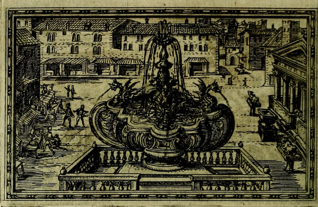 An illustration from Delle allusioni, imprese, et emblemi del Sig. Principio Fabricii da Teramo sopra la vita, opere, et attioni di Gregorio XIII Pontefice Massimo libri VI .., 1588, leaf 311