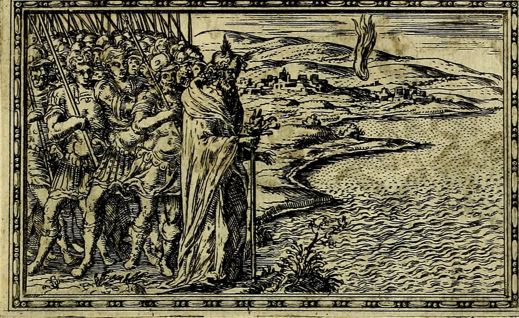 An illustration from Delle allusioni, imprese, et emblemi del Sig. Principio Fabricii da Teramo sopra la vita, opere, et attioni di Gregorio XIII Pontefice Massimo libri VI .., 1588, leaf 320