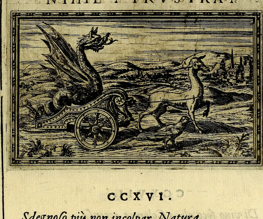 An illustration from Delle allusioni, imprese, et emblemi del Sig. Principio Fabricii da Teramo sopra la vita, opere, et attioni di Gregorio XIII Pontefice Massimo libri VI .., 1588, leaf 344