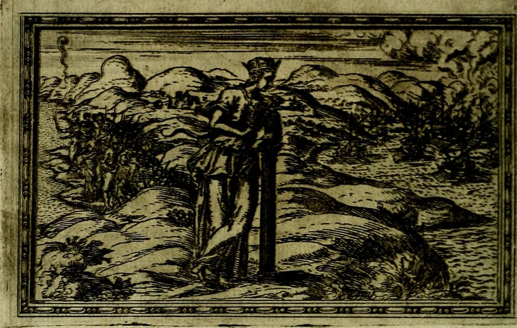 An illustration from Delle allusioni, imprese, et emblemi del Sig. Principio Fabricii da Teramo sopra la vita, opere, et attioni di Gregorio XIII Pontefice Massimo libri VI .., 1588, leaf 345