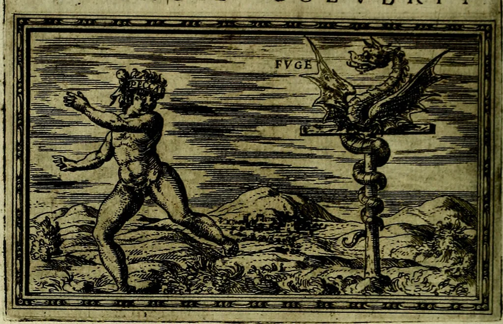 An illustration from Delle allusioni, imprese, et emblemi del Sig. Principio Fabricii da Teramo sopra la vita, opere, et attioni di Gregorio XIII Pontefice Massimo libri VI .., 1588, leaf 349