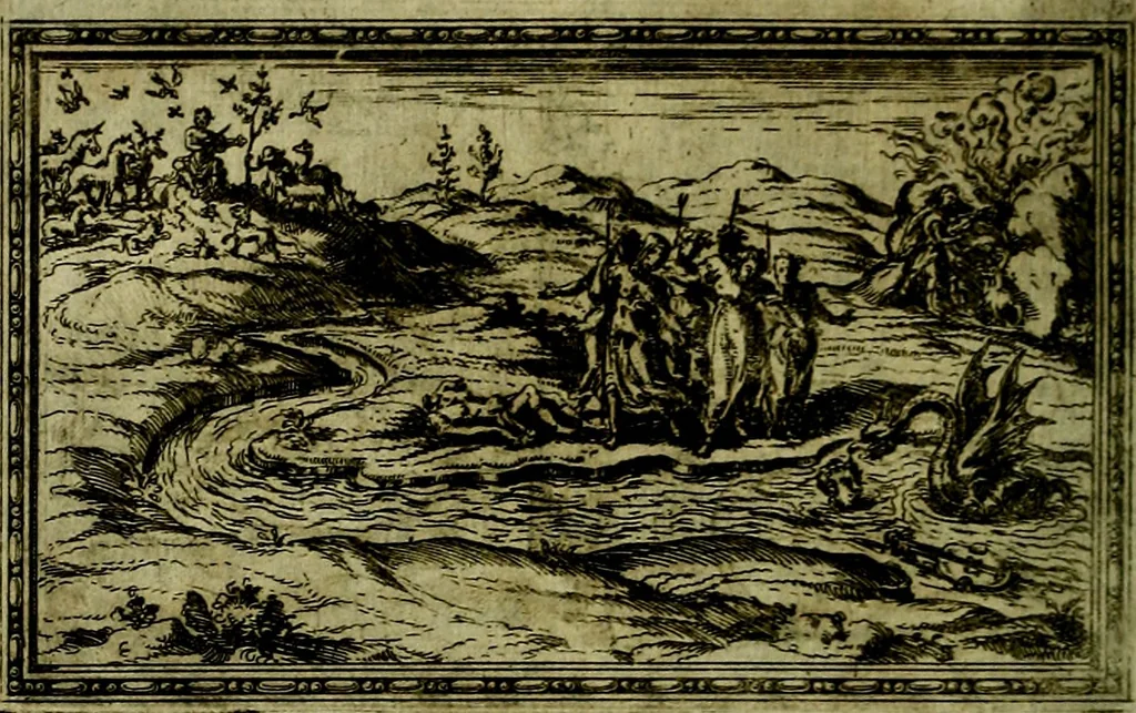 An illustration from Delle allusioni, imprese, et emblemi del Sig. Principio Fabricii da Teramo sopra la vita, opere, et attioni di Gregorio XIII Pontefice Massimo libri VI .., 1588, leaf 361