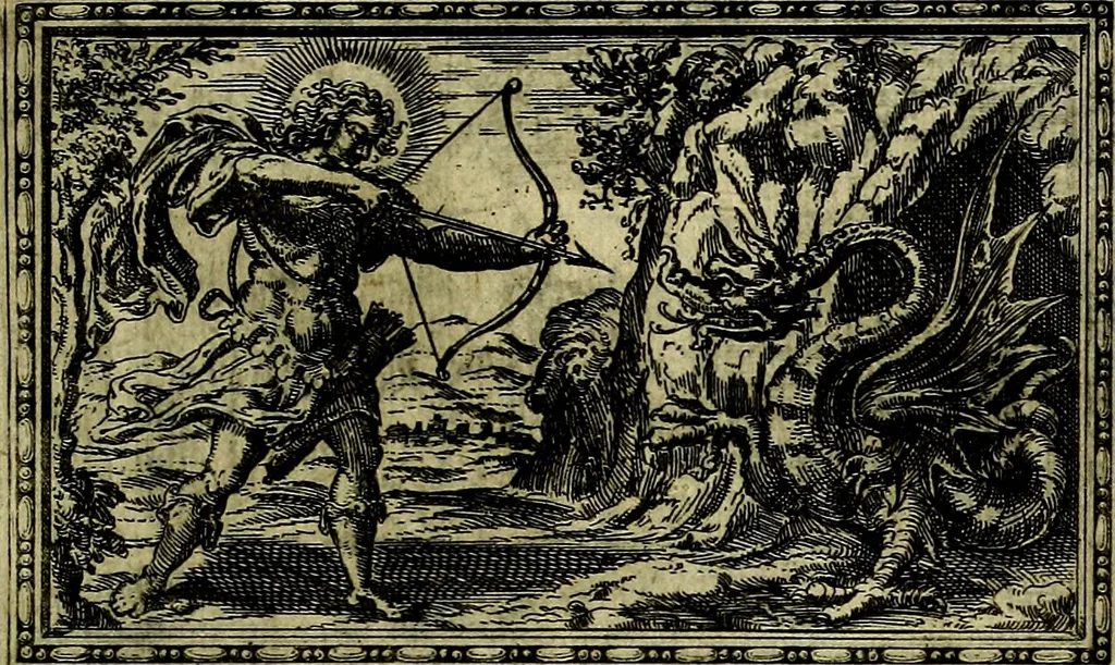 An illustration from Delle allusioni, imprese, et emblemi del Sig. Principio Fabricii da Teramo sopra la vita, opere, et attioni di Gregorio XIII Pontefice Massimo libri VI .., 1588, leaf 38