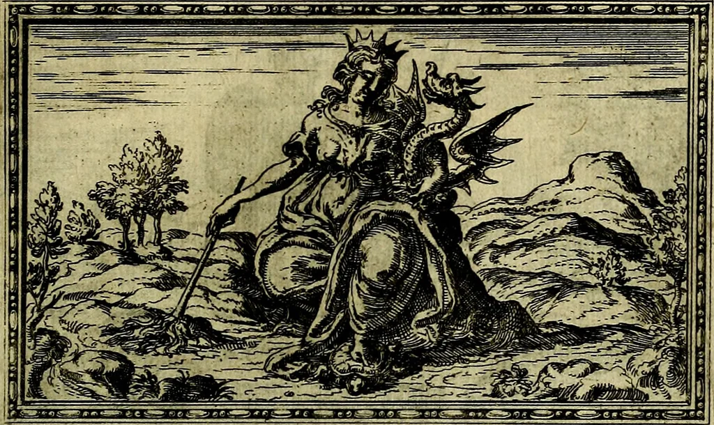 An illustration from Delle allusioni, imprese, et emblemi del Sig. Principio Fabricii da Teramo sopra la vita, opere, et attioni di Gregorio XIII Pontefice Massimo libri VI .., 1588, leaf 50