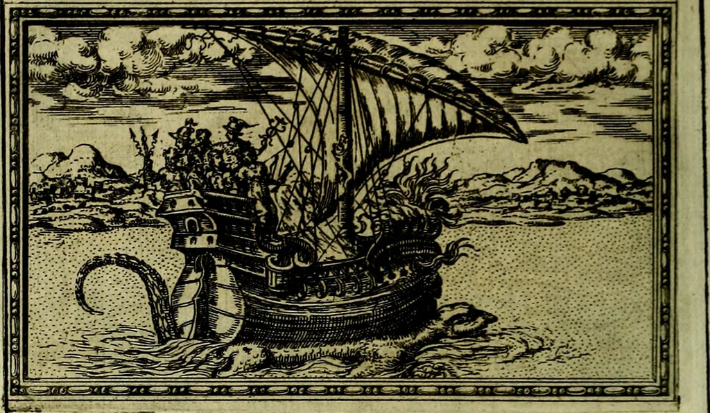 An illustration from Delle allusioni, imprese, et emblemi del Sig. Principio Fabricii da Teramo sopra la vita, opere, et attioni di Gregorio XIII Pontefice Massimo libri VI .., 1588, leaf 53