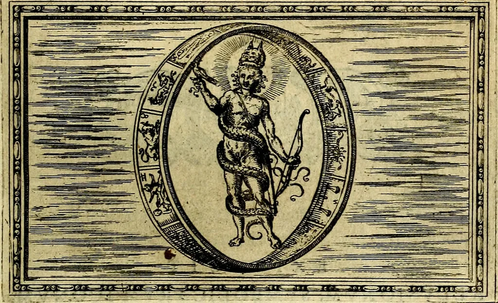 An illustration from Delle allusioni, imprese, et emblemi del Sig. Principio Fabricii da Teramo sopra la vita, opere, et attioni di Gregorio XIII Pontefice Massimo libri VI .., 1588, leaf 54
