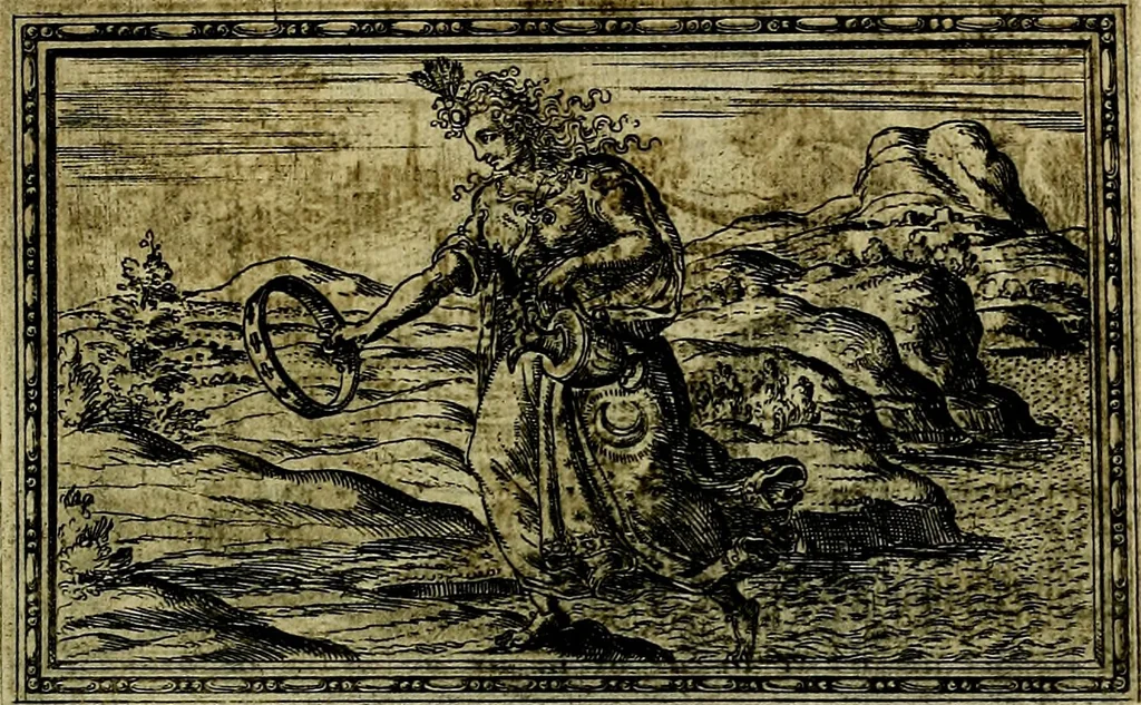 An illustration from Delle allusioni, imprese, et emblemi del Sig. Principio Fabricii da Teramo sopra la vita, opere, et attioni di Gregorio XIII Pontefice Massimo libri VI .., 1588, leaf 60