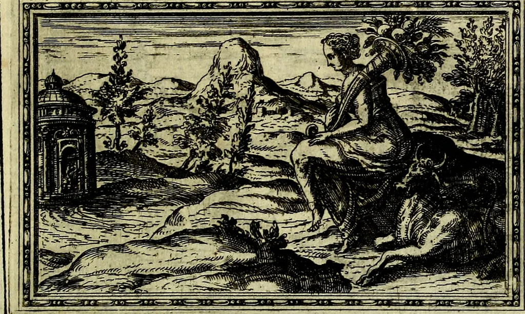An illustration from Delle allusioni, imprese, et emblemi del Sig. Principio Fabricii da Teramo sopra la vita, opere, et attioni di Gregorio XIII Pontefice Massimo libri VI .., 1588, leaf 76