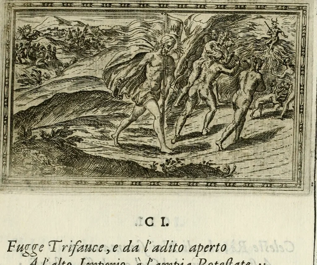 An illustration from Delle allvsioni, imprese, et emblemi del Sig. Principio Fabricii da Teramo sopra la vita, opere, et attioni di Gregorio XIII pontefice massimo, libri VI : nei quali sotto l'allegoria del drago, arme del detto pontefice, si descriue anco la uera forma d'un principe Christiano .., 1588, leaf 168