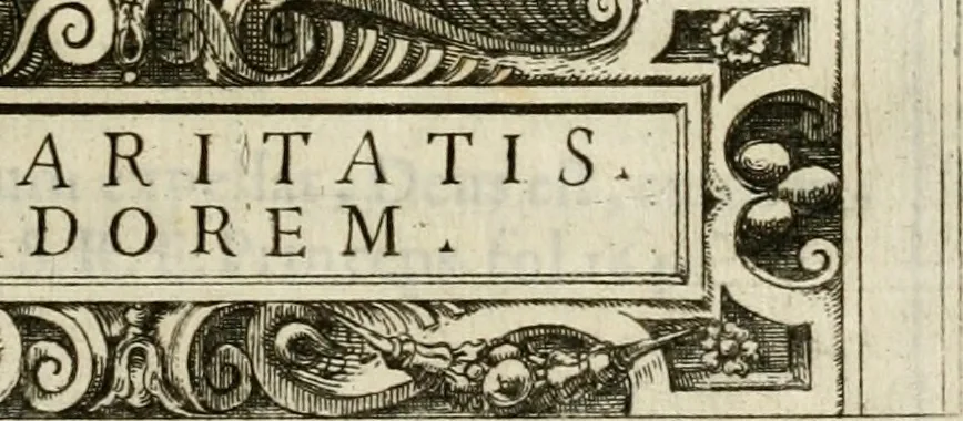 An illustration from Delle allvsioni, imprese, et emblemi del Sig. Principio Fabricii da Teramo sopra la vita, opere, et attioni di Gregorio XIII pontefice massimo, libri VI : nei quali sotto l'allegoria del drago, arme del detto pontefice, si descriue anco la uera forma d'un principe Christiano .., 1588, leaf 172