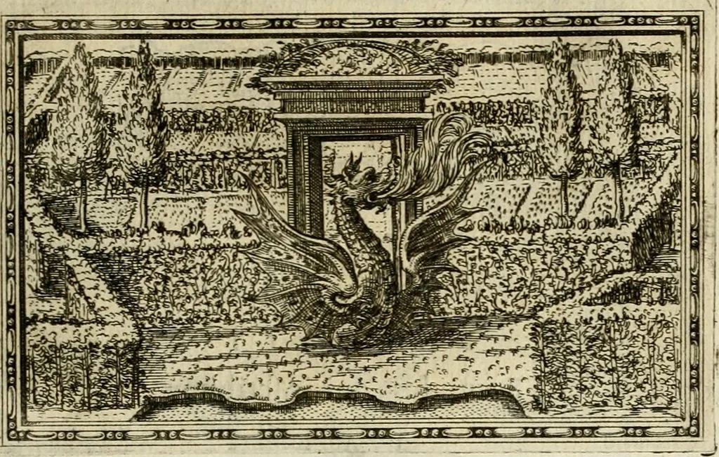 An illustration from Delle allvsioni, imprese, et emblemi del Sig. Principio Fabricii da Teramo sopra la vita, opere, et attioni di Gregorio XIII pontefice massimo, libri VI : nei quali sotto l'allegoria del drago, arme del detto pontefice, si descriue anco la uera forma d'un principe Christiano .., 1588, leaf 288