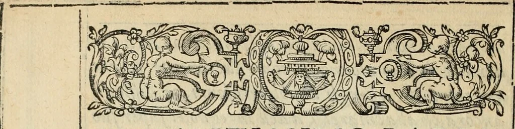 An illustration from Delle allvsioni, imprese, et emblemi del Sig. Principio Fabricii da Teramo sopra la vita, opere, et attioni di Gregorio XIII pontefice massimo, libri VI : nei quali sotto l'allegoria del drago, arme del detto pontefice, si descriue anco la uera forma d'un principe Christiano .., 1588, leaf 9