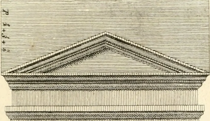 An illustration from Delle antichità di Rimino libri due, 1741, leaf 44