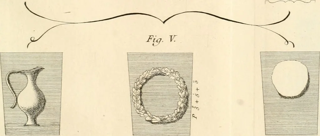 An illustration from Delle antichità di Rimino libri due, 1741, leaf 44