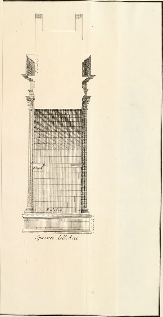 An illustration from Delle antichità di Rimino libri due, 1741, leaf 66