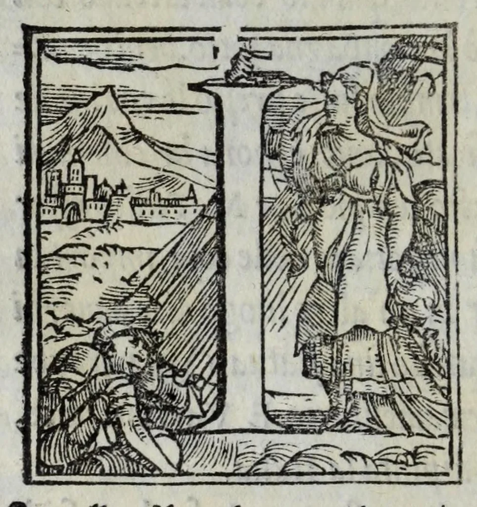An illustration from Delle antichità della città di Roma, 1548, leaf 180
