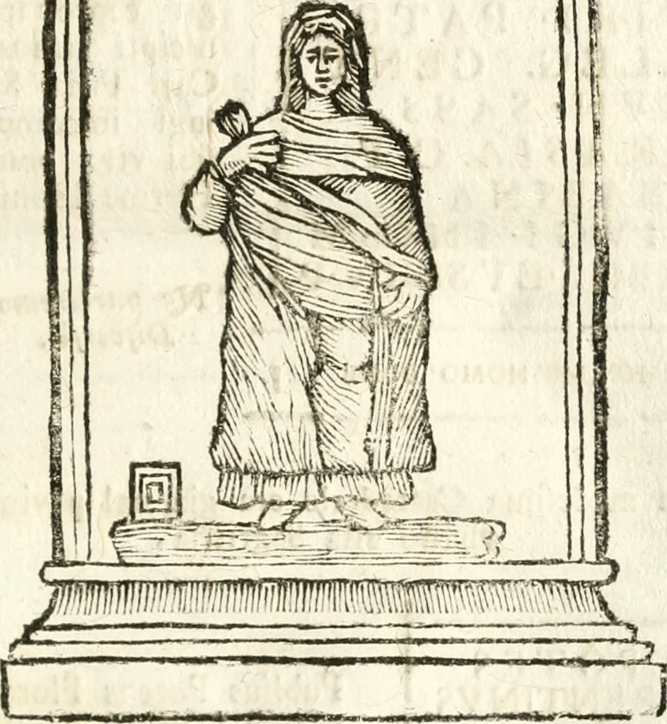 An illustration from Delle antichità di Sarsina, e del trionfo, e triclinio de' Romani : discorso, 1769, leaf 46